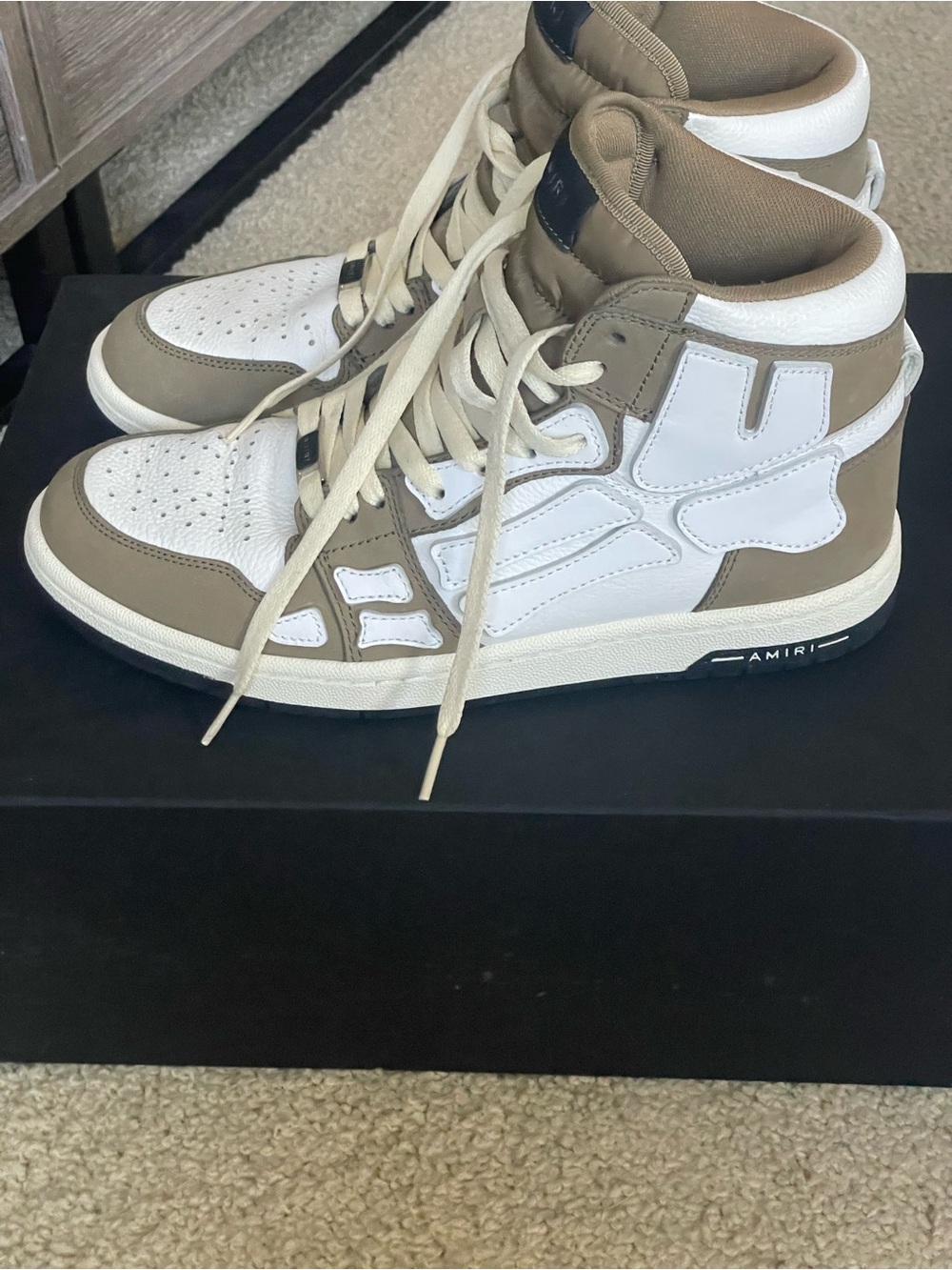 AMIRI Skeleton High Top Sneakers - 41